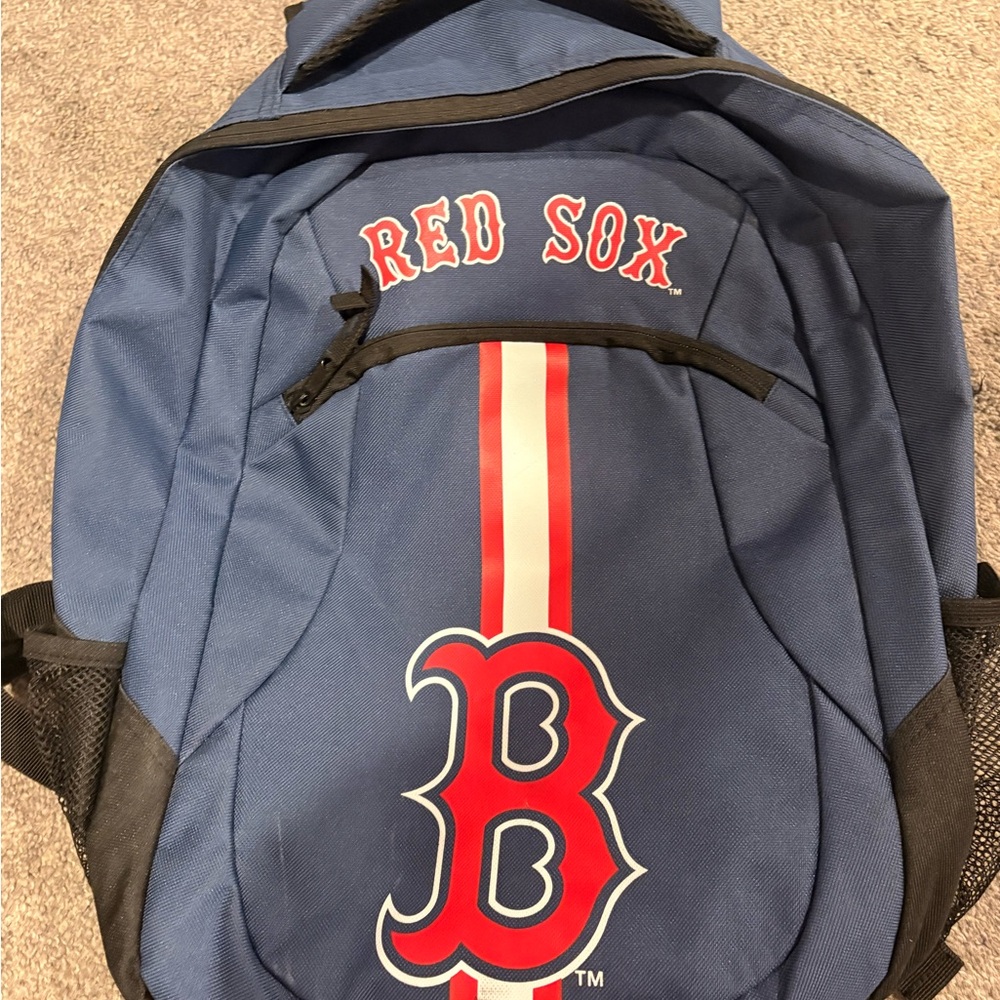 Red Sox Blue Backpack